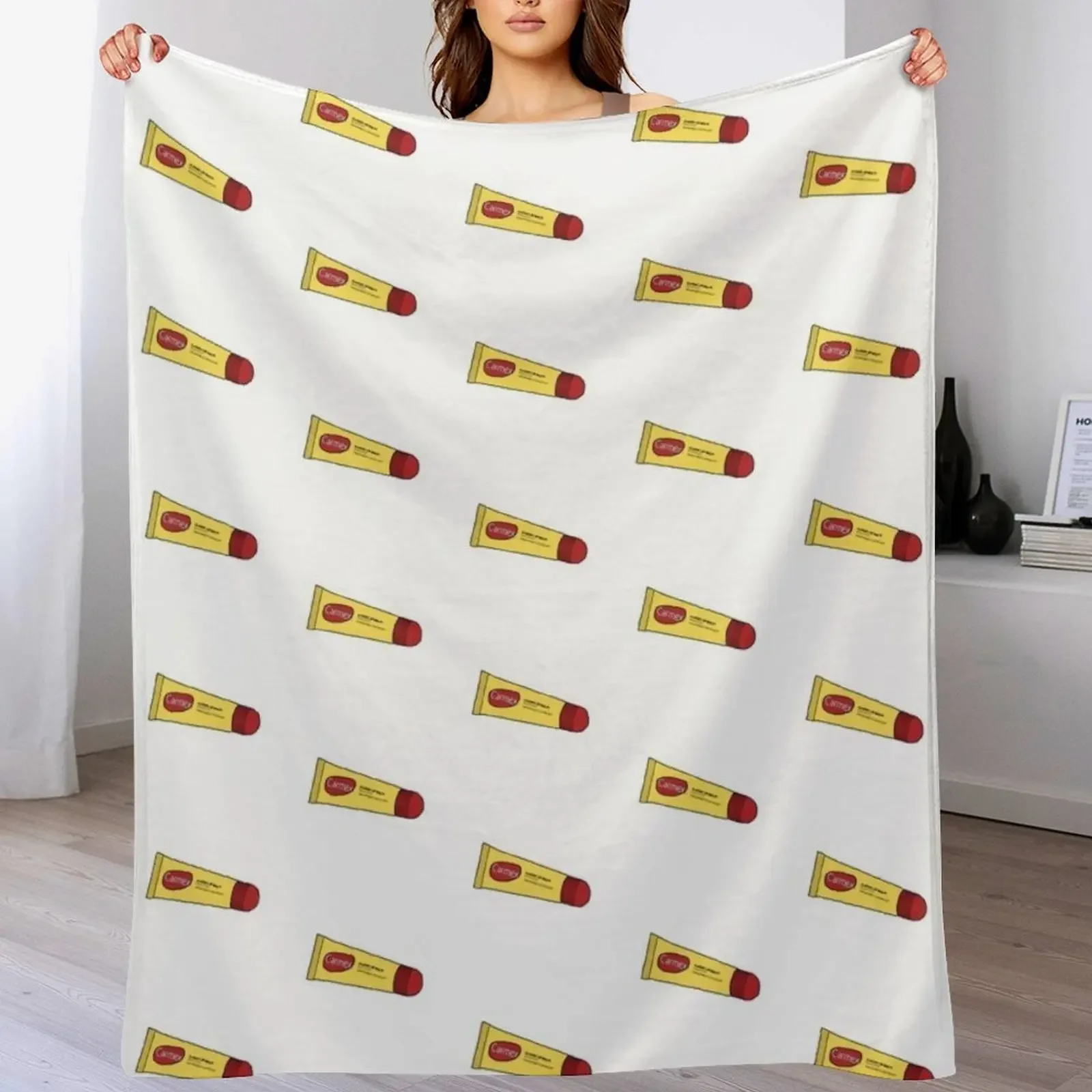 Carmex Lip Balm Throw Blanket warm for winter Decorative Beds For Decorative Sofa Quilt Blankets