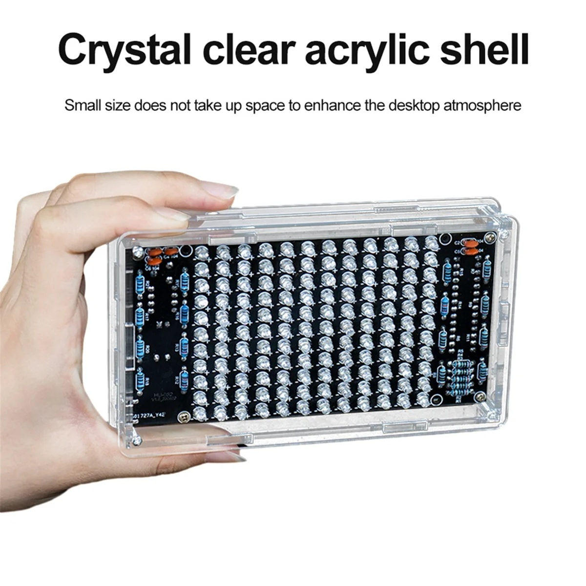 LED الموسيقى الطيف LED الموسيقى الطيف DIY عدة إلكترونيات الموسيقى التحكم الصوتي