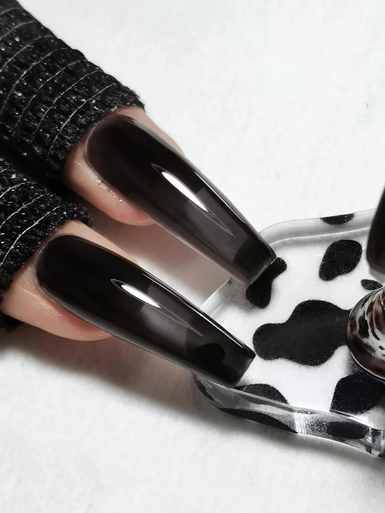 RSNAIL Jelly Nude Gel Polish Nail Art 10g Translucent Black Nail Gel Crystal Manicure UV LED Semi Permanent Soak Off Nail Polish