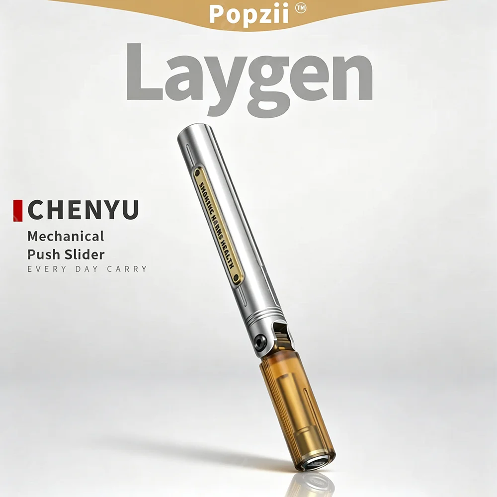 CHENYU EDC Laygen: Ультратонкий композитный фиджет-слайдер для снятия стресса, оригинальный дизайн, игрушка-антистресс для взрослых