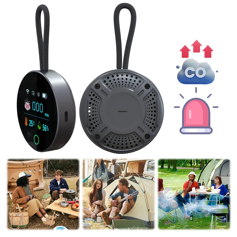 3-in-1-co-検知器アラーム空気質モニター温度湿度センサー-1000mah-タイプ-c-充電式温度湿度検知器