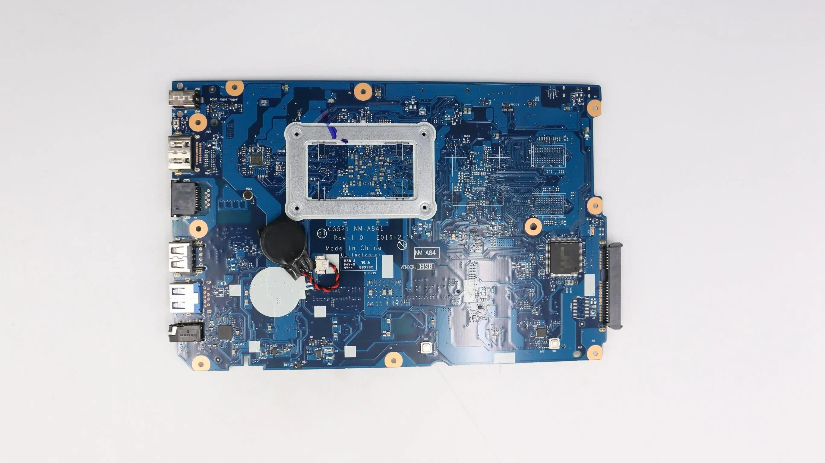 

SN NM-A841 FRU 5B20L46267 CPU E17010 E27110 A47210U A67310 A87410 Model Multiple optional ideapad 110-15ACL notebook motherboard