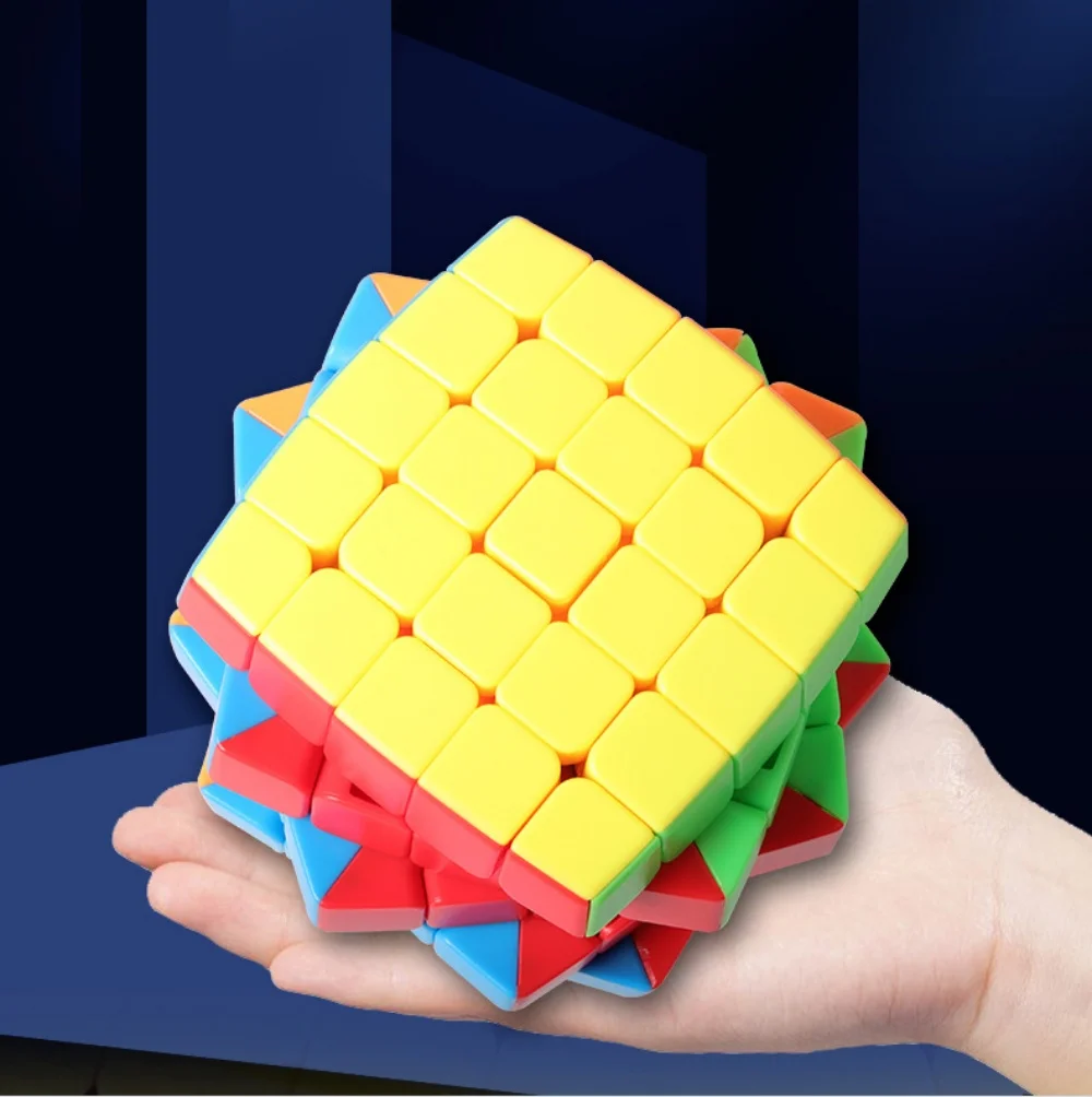 Shengshou New Pillowed 2x2/3x3/4x4/5x5 Magic Puzzle Cube Professional Sengso Bread Speed Cubo magico Speed Cube Zabawki edukacyjne