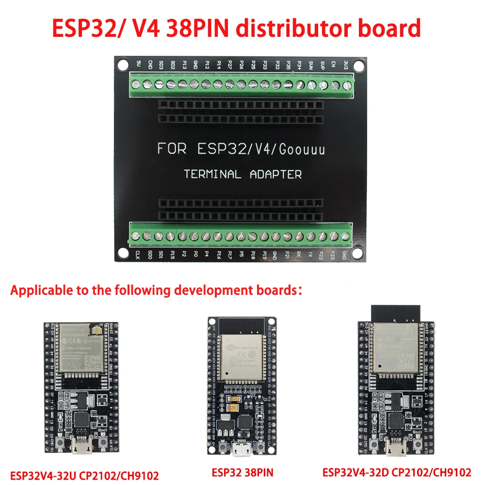 ESP32 Development Board WiFi+Bluetooth Ultra-Low Power Consumption Dual Core ESP-32 ESP-32S ESP 32 Similar ESP8266