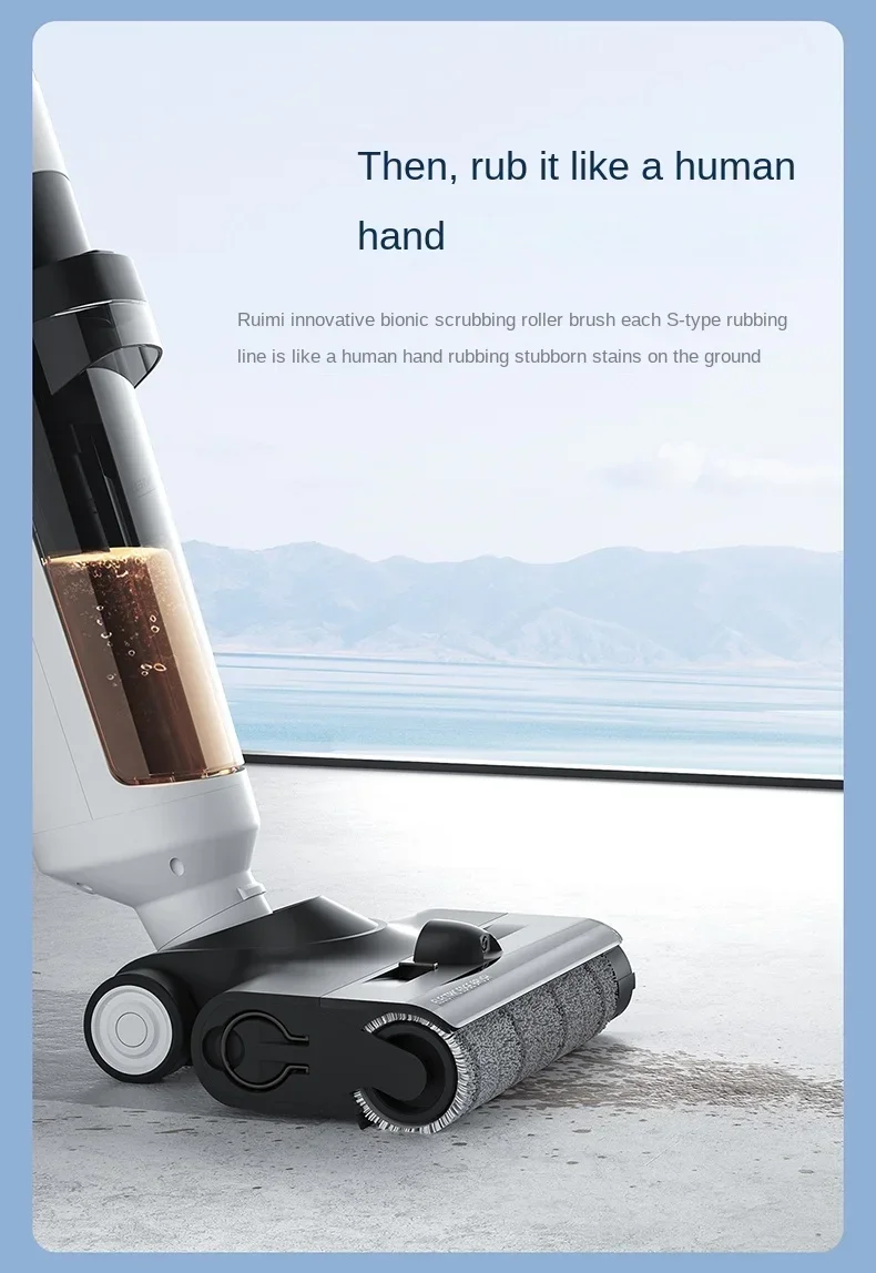 ROIDMI NEO Intelligent Wireless Washing Machine Suction and Drag Integrated Self-cleaning Household Hand-held Vacuum