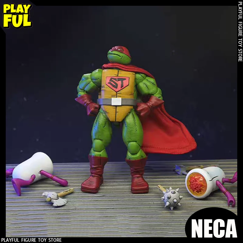 

New In Stock Original Neca Ninja Turtles Super Turtle And Domeoids Anime Figure Neca 54451 Action Figure Doll Toys Kids Gift