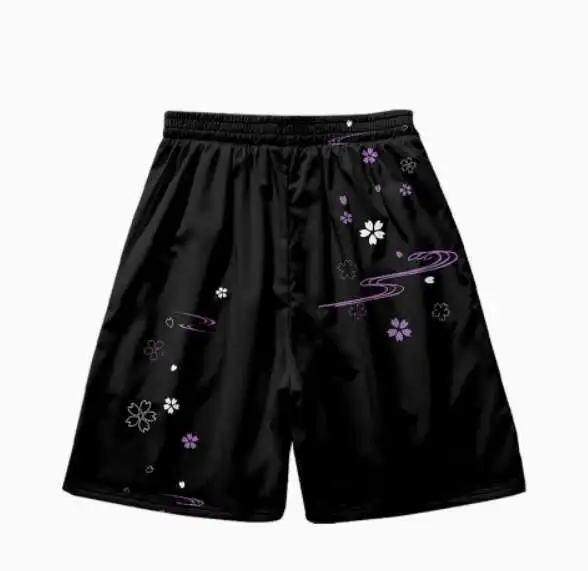 Pantalones cortos de Anime Touhou Project Cirno, disfraz de Cosplay para hombres y mujeres, pantalones informales sueltos de playa de verano para estudiantes, anime
