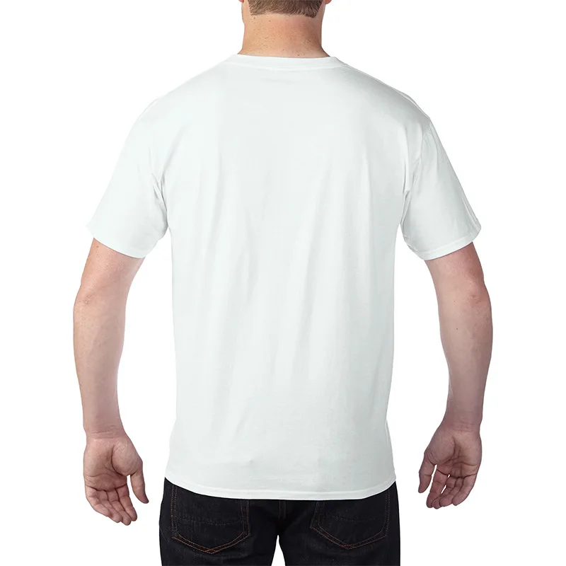 لا سعر الشعار DIY التصميم الخاص بك مخصص الرجال عارضة القطن تي شيرت مطبوعة شعار خاص الصورة الذكور قصيرة الأكمام قمم اللون النقي