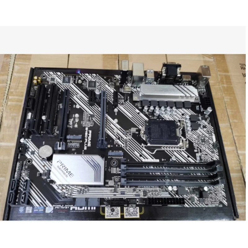 

Материнская плата B460-PLUS LGA1200 в розничной цветной упаковке, в наличии для Asus