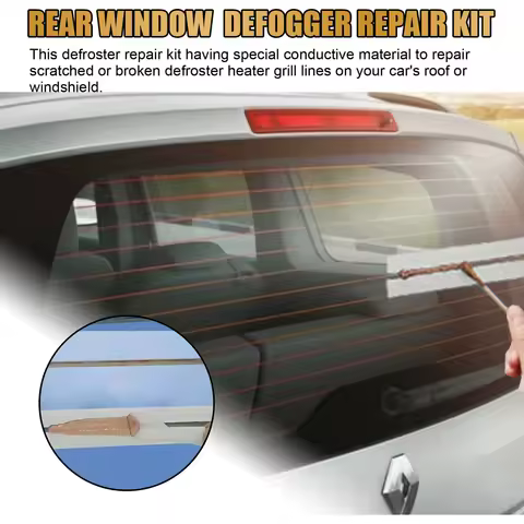 Car Rear Window Defogger Repair Kit DIY Quick Repair Grid Defroster Kit Repair Heater Grid Lines Car Accessories