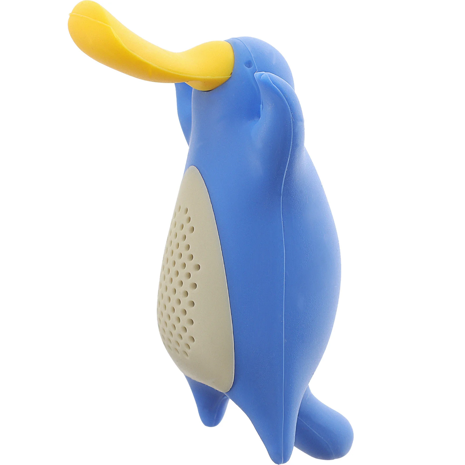 

1pc Silicone Tea Infuser Grey Reusable Food Grade Fine Slots Loose Leaf Strainer Animal Cartoon Design Kitchen Gadget Tool