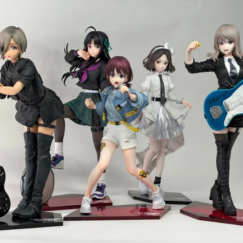 

In Stock Girl's Band Cry Nina Iseri Ebizuka Tomoyasu Kazuo Ko Ver Anime Action Figure Model Birthday Gift Desktop Decoration Toy