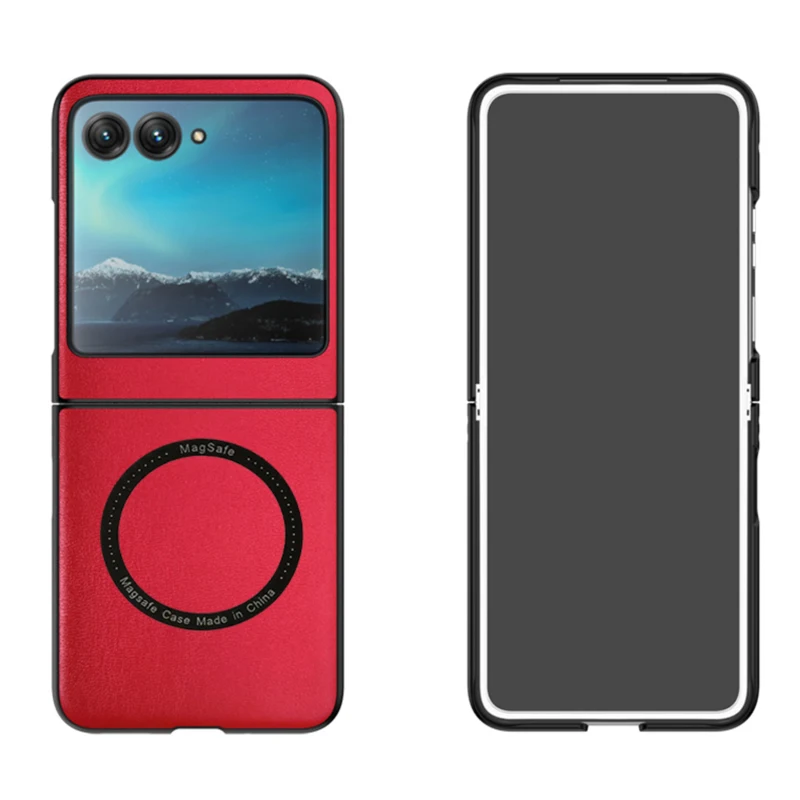 

For Magsafe Wireless Magnetic Charging Case For Motorola Razr 40 Ultra Moto Razr 40 Ultra Cover On Razr 40Ultra Cases