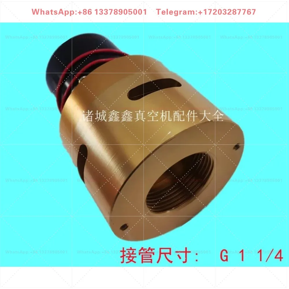 Vacuum solenoid valve ZKC22F-32-D double chamber rolling vacuum machine accessory vent valve AC220V