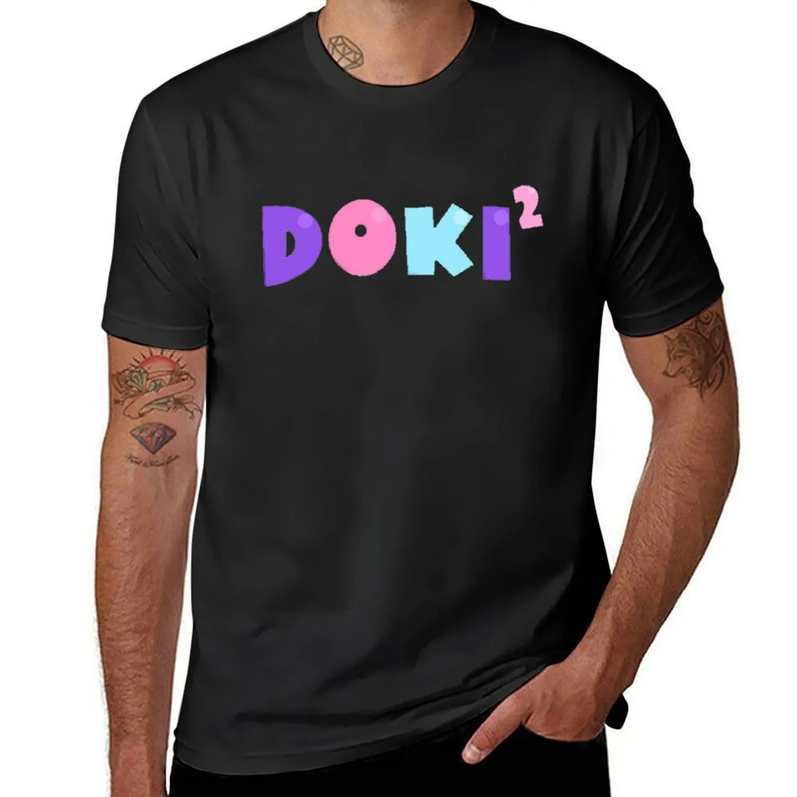 Doki Squared T-Shirt tops sublime customs design your own plain t shirts men