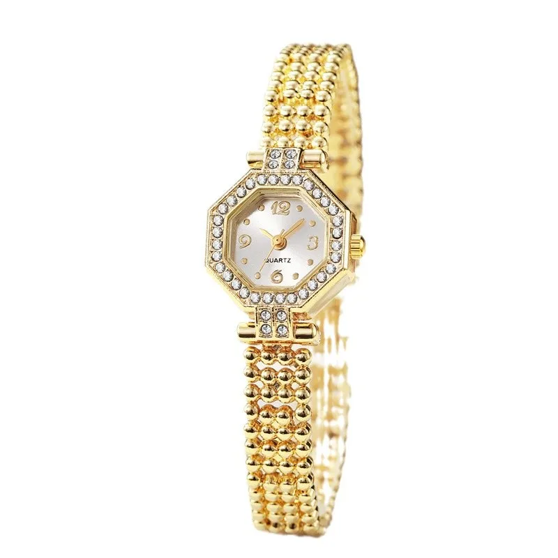 

Женские часы со стальным ремнем, изысканные маленькие корейские версии, модные простые студенческие часы высокого качества