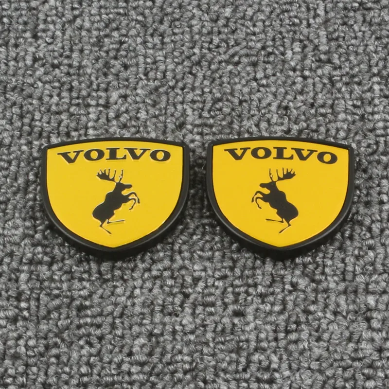 سيارة الجانب لاصق الشعار اكسسوارات الديكور لفولفو Rdesign Polestar AWD V50 S60 XC60 S40 XC40 XC90 V60 S80 S90 V90 V70 T6 T8