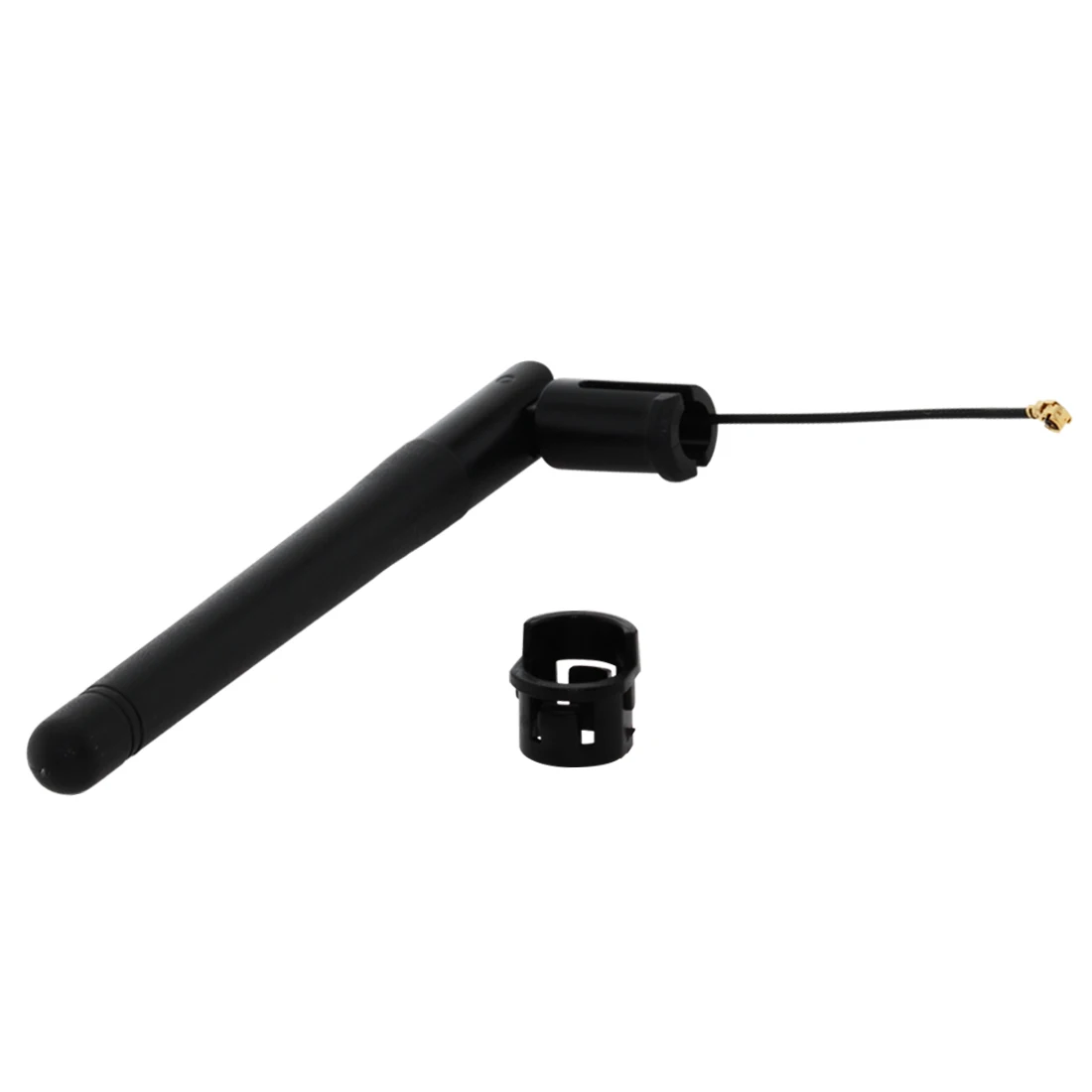 1PC 2.4G WiFi Bluetooth Omni Antenna with U.FL Connector Welding Snap Buckle Integrated Wireless Routing Module Aerial