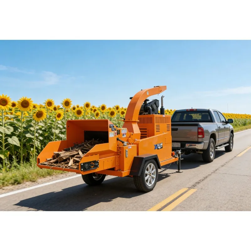 

Pro Mobile Wood Chipper Shredder Small Industrial Garden Tree Branch Crusher Petrol Diesel Electric Machine