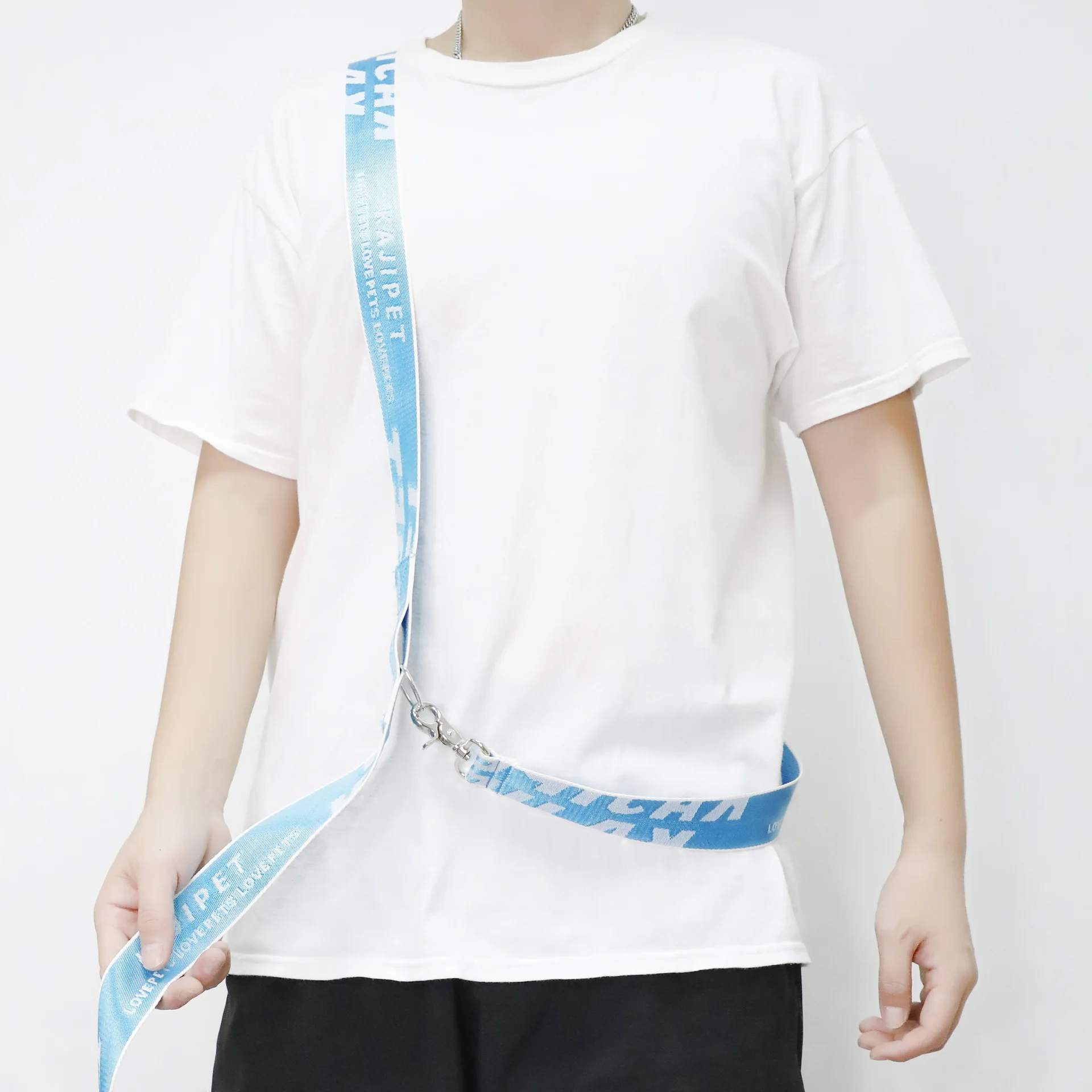 Multifunctional Running Pet Shoulder Strap Traction Strap Dog Traction Rope Free Hands Retractable Dog Rope