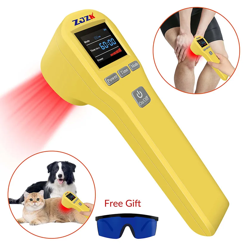 

All Therapy Laser Treatment for Bone Healing Pain Relief Anti-inflammation Tissue Repair With 880mW 4x808nm+16x650nm 20 Diodes