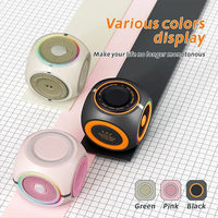 T11 Portable Gyro Bluetooth Speaker - Wireless Spinner with RGB Lights, Mini Subwoofer & Stress Relief Toy, Cool Gift Idea