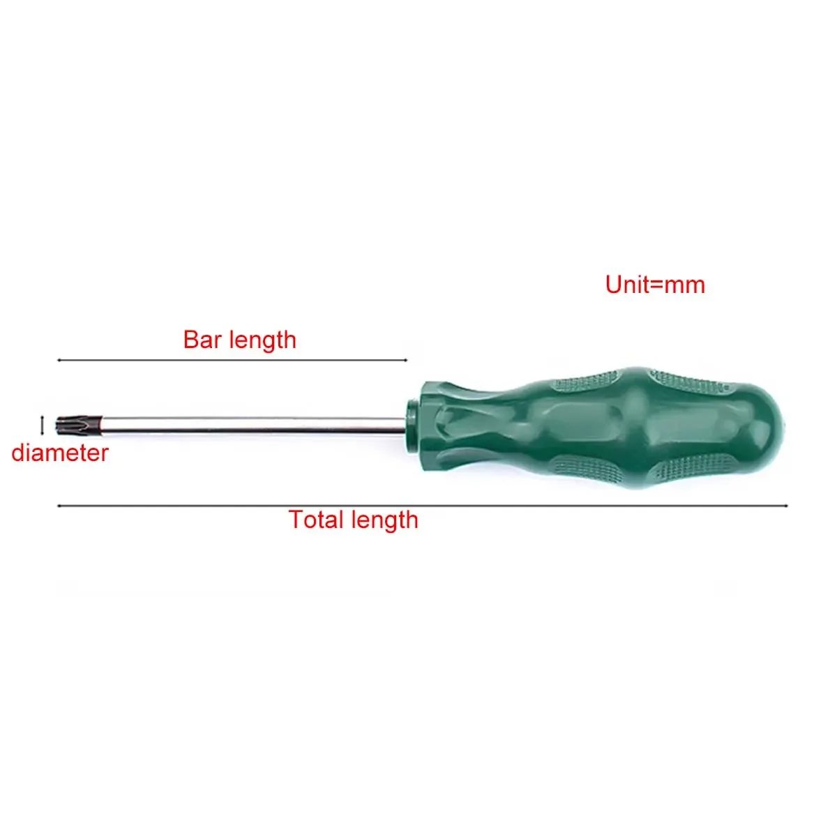 

Plum Blossom Hex Screwdriver/Rice Shaped Tool T8 T10 T15 T20 T25 T30T40