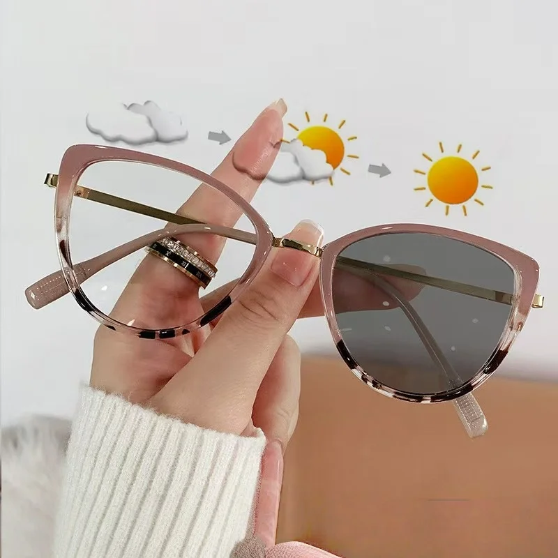 Ultra Light Cat Eye Glasses Women No Pressure On Nose Anti Blue Light Eyewear Comfortable Lightweight Frame Fashion Eyeglasses F