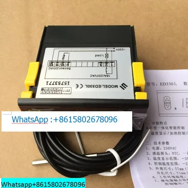 Shangfang ED330L Thermostat Suhu Cerdas Kontrol Alat Pengatur Suhu Thermostat -20 Sampai 280 ℃