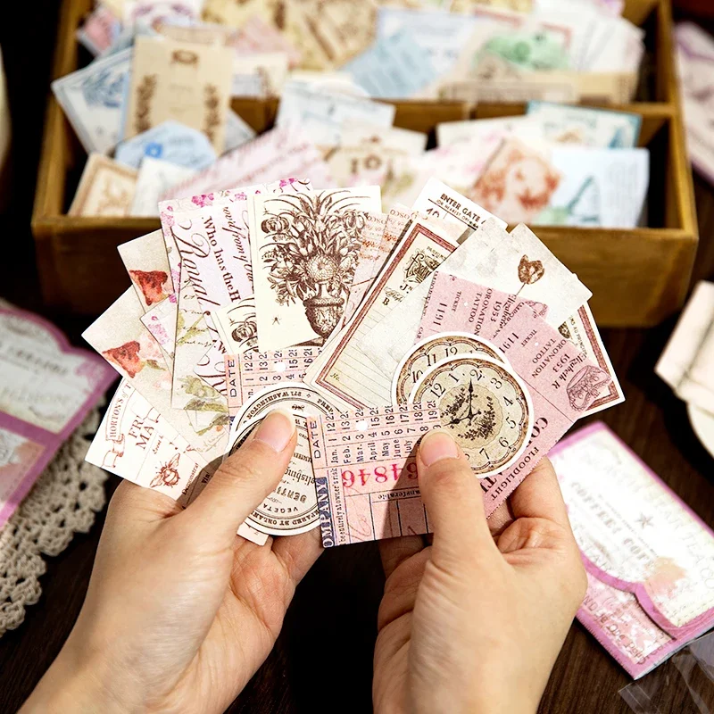 30Pcs Material Paper Envelope Collage Color Writing Decorative Supplies Dusk Dawn Note Writing Pads Notebooks 216*95MM