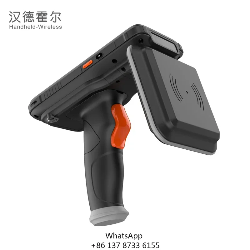 Factory Uhf Rfid Handheld Reader Rfid Uhf PDA Android 10 Collector 9000mah 4G QR Scanner Inventory Asset Management