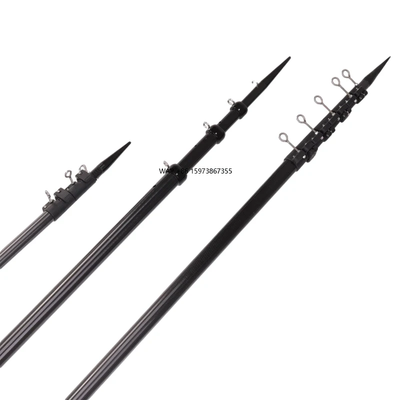 

Professional-Grade Carbon Fiber Fishing Rod with Telescoping Features for Sale