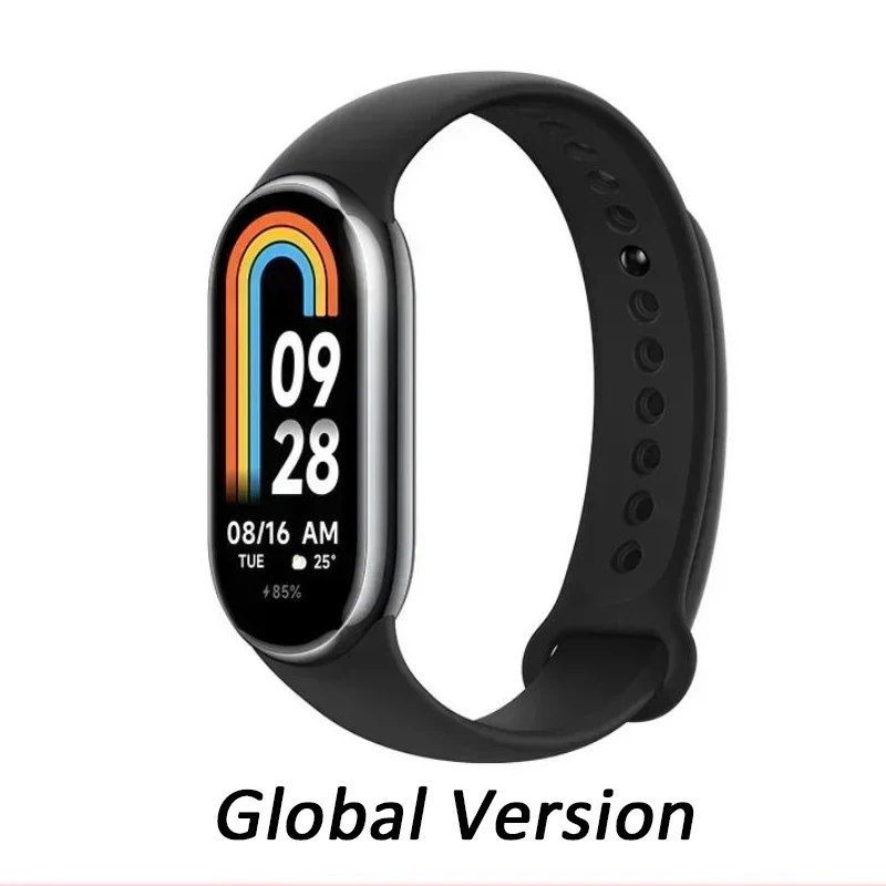 Global Version Xiaomi Mi Band 8 Heart Rate Blood Oxygen Monitoring 1.62