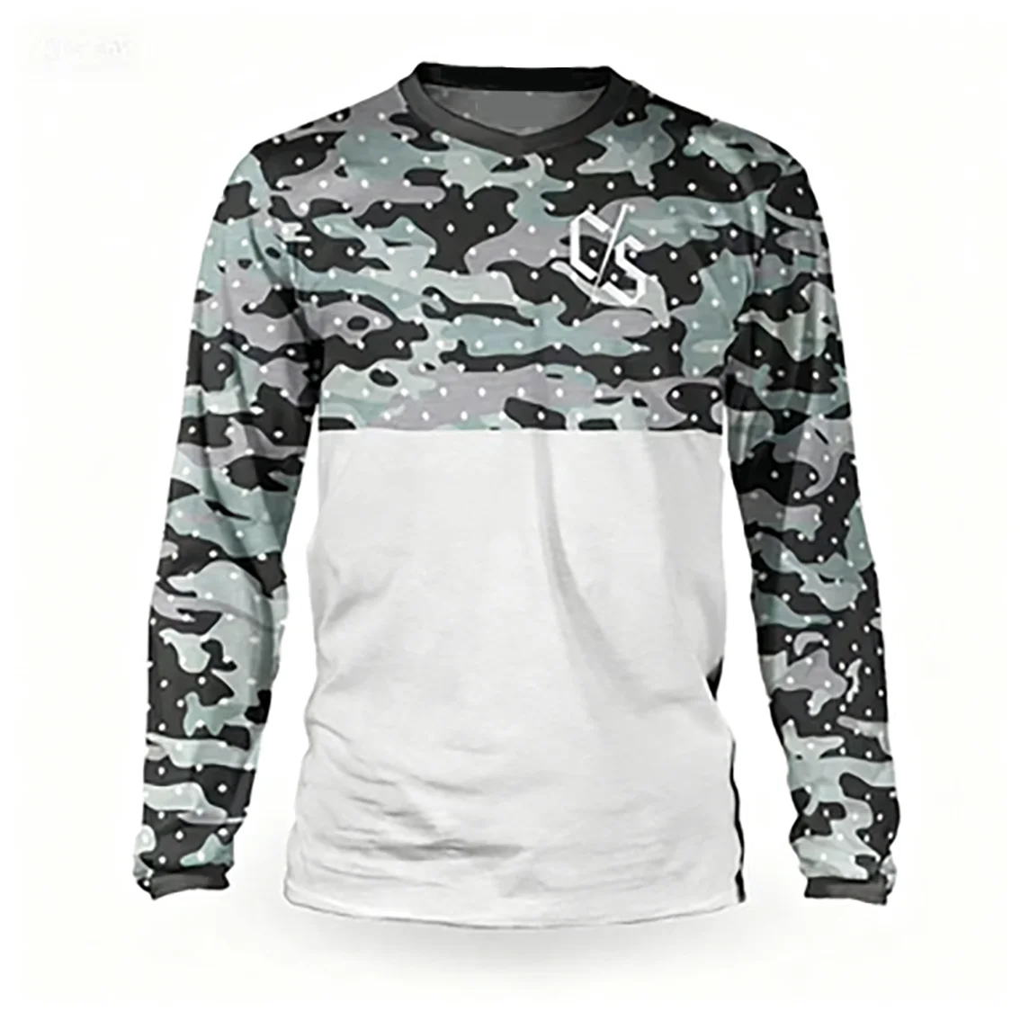 

Breathable Quick-Dry Men's Riding Shirt - Loose Fit for Motorcycle MX & Off-Road BMX Racing Men's Loose Fit Racing Shirt