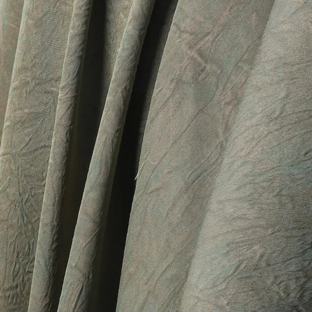 

Pleated Fabric for Creative Outerwear Skirt Fashion Clothing Fabrics Diy Sewing Cloth By The Meter Polyester Material