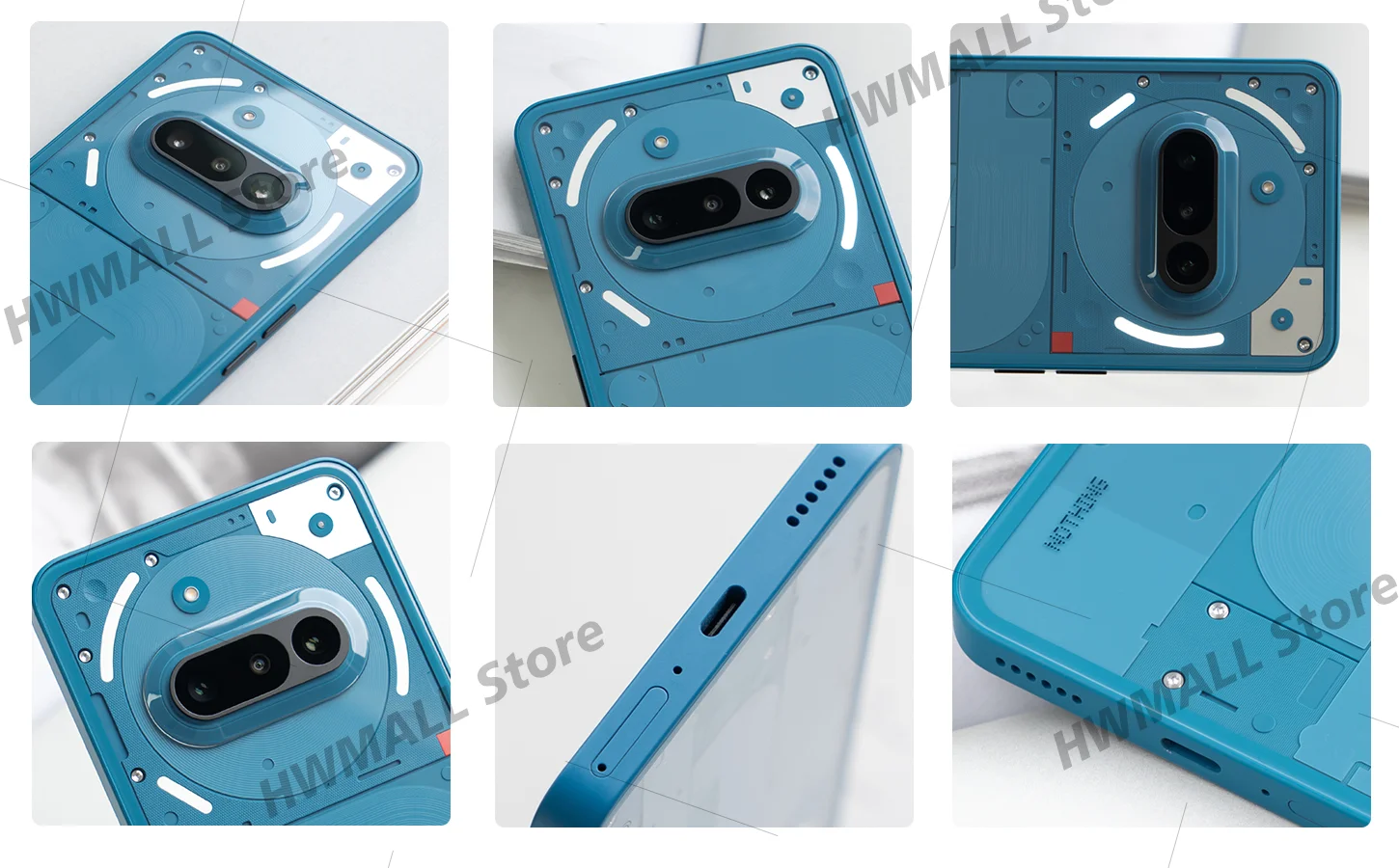 Global Version Nothing Phone (3a) 6.77 inch Flexible AMOLED Snapdragon 7s Gen 3 5G 5000 mAh 50W Charging 12GB+256GB