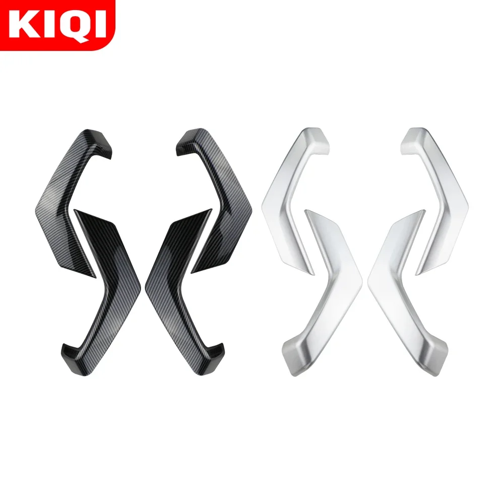 For Volkswagen VW T-ROC TROC 2018 - 2023 4Pcs/set  ABS Car Inner Door Armrest Handle Cover Trim Sticker Interior Accessories