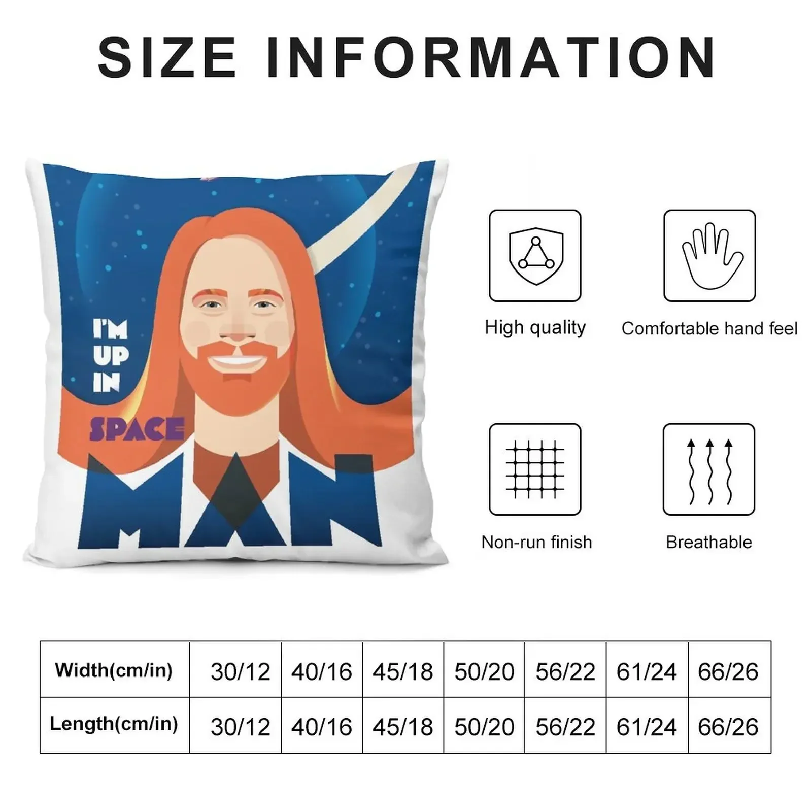 SPACE MAN - SAM RYDER Throw Pillow anime girl Decorative Sofa Cushions pillow cover christmas pillow