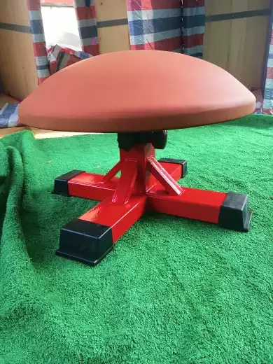 1pcs Gymnastics Equipment Adjustable Gymnastics Mushroom Pommel Trainer with Single Ring for Pommel Horse Training