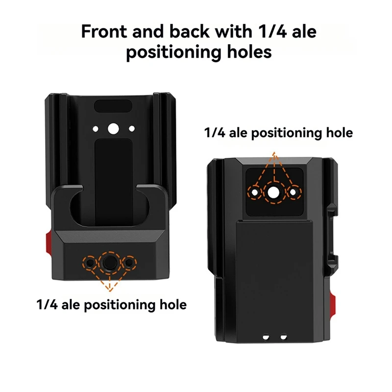 B03B-Protection Frame For DJI OSMO POCKET 3 Extend Adapter With Multi-Function Expansion Board Cold Shoe Mount Housing Shell