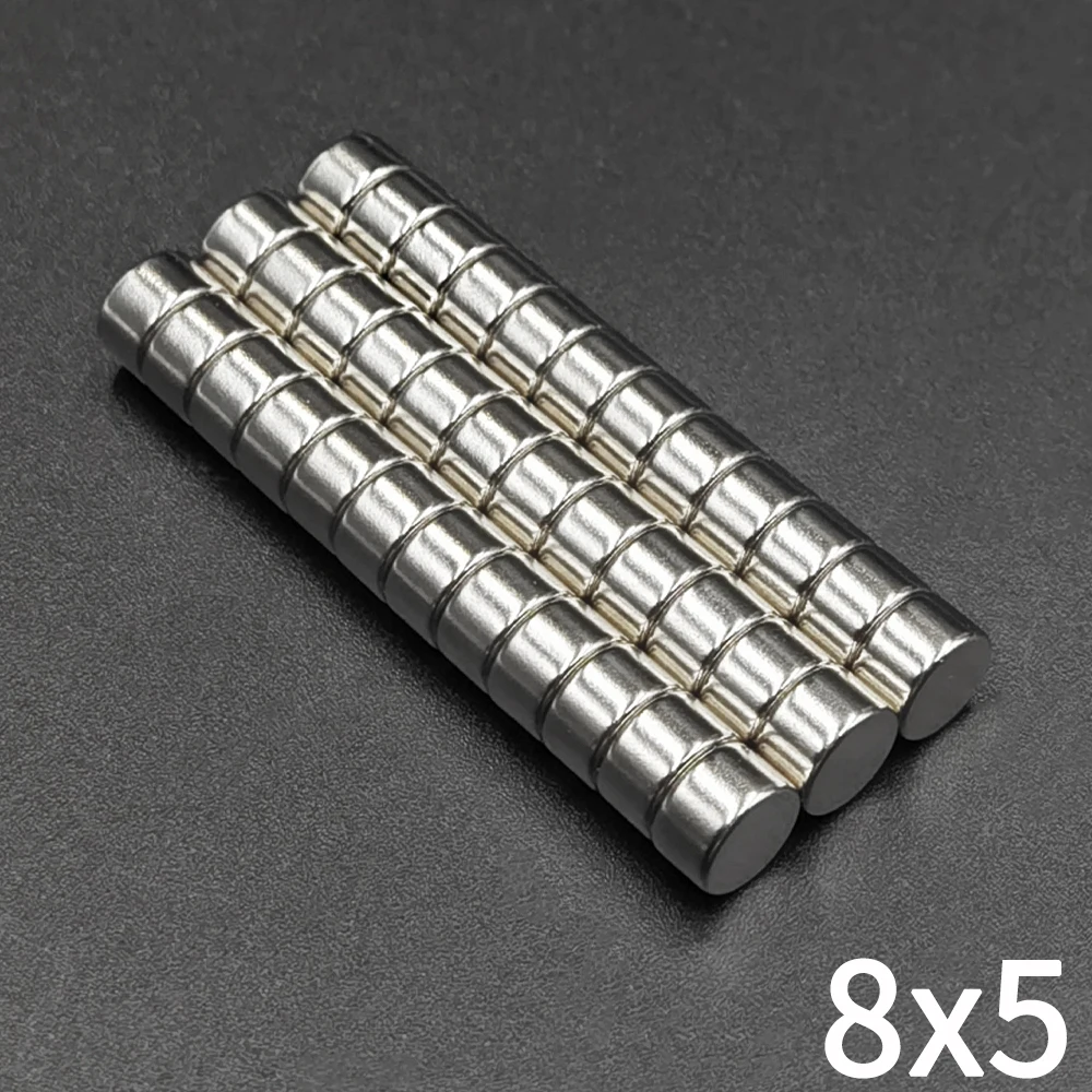10/20/50/100/200/500 Stück Runde Magnete 8x5 Magnete 8mm X 5mm Dauerhafte Superstarke Kleine Magnete – Detail 4
