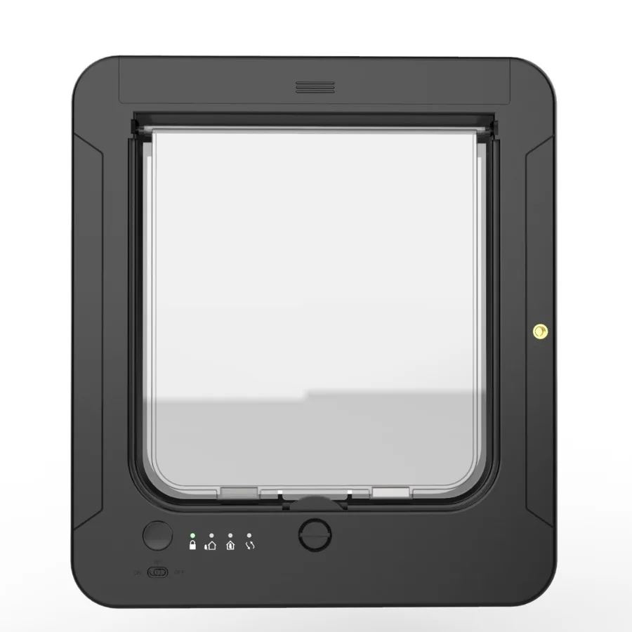 

New Factory Direct Pet Supplies Cat Door Smart Pet Door APP Remote Control Automatic Closing Dog Door