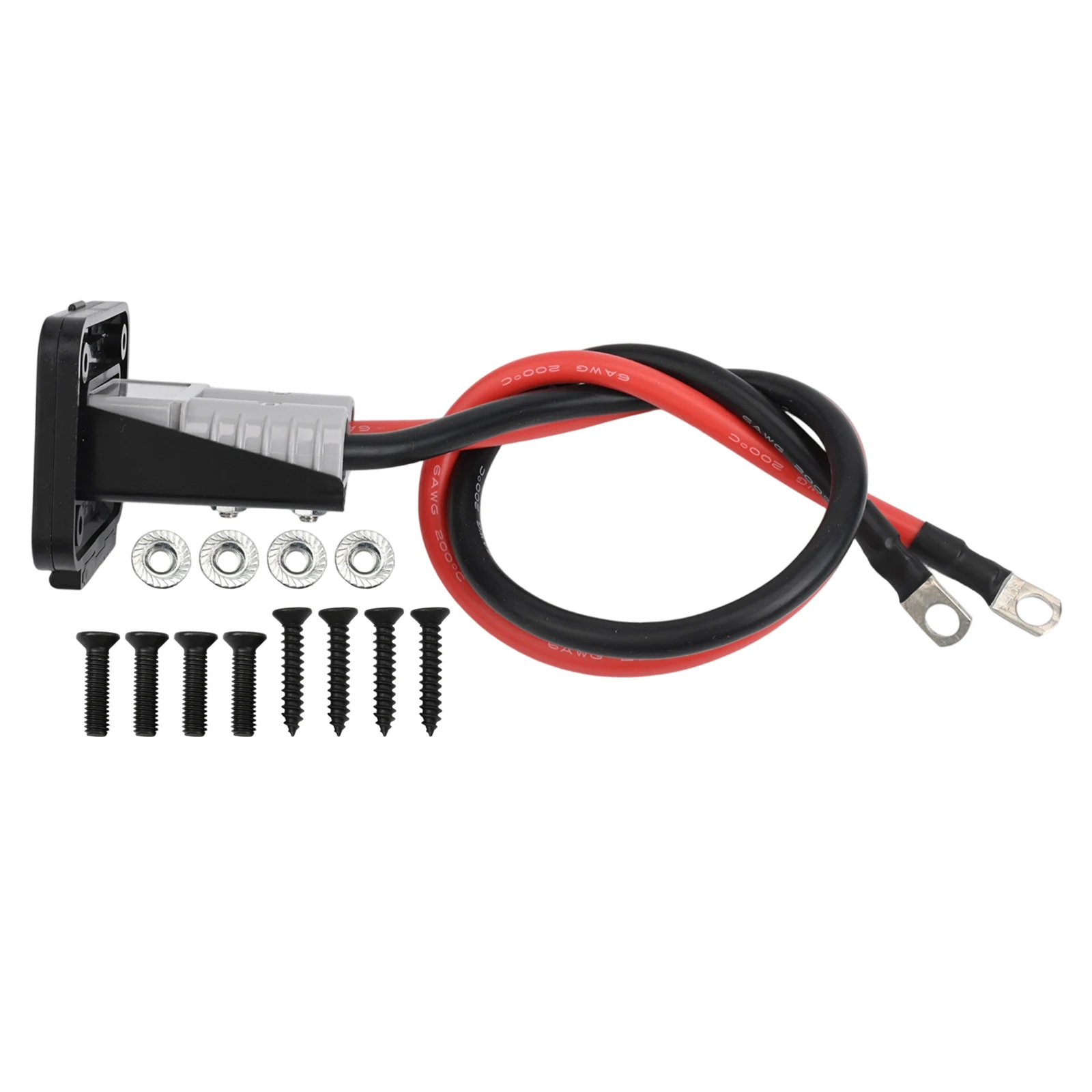 120A For Battery Quick Connect Disconnect Cable with Mount Bracket for Electric Vehicles and RV Applications 120A