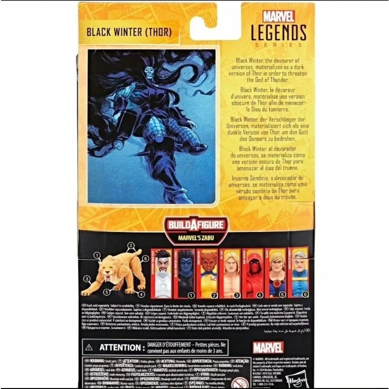 

Original Marvel Legends Series BLACK WINTER (THOR) Action Figure Model Toys Collection