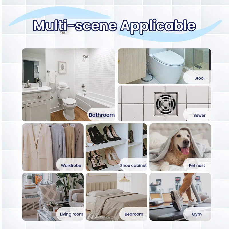 Original Febreze Small Space Air Fresher odore Eliminator Toilet deodorante Light Fragrance Remove Bad Odor Home Office Use