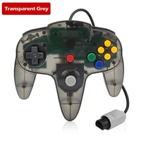 Nuevo mando con cable de 8 colores para consola N64 Joypad controlador para N64 Joystick clásico consola de juegos Retro accesorios para mando