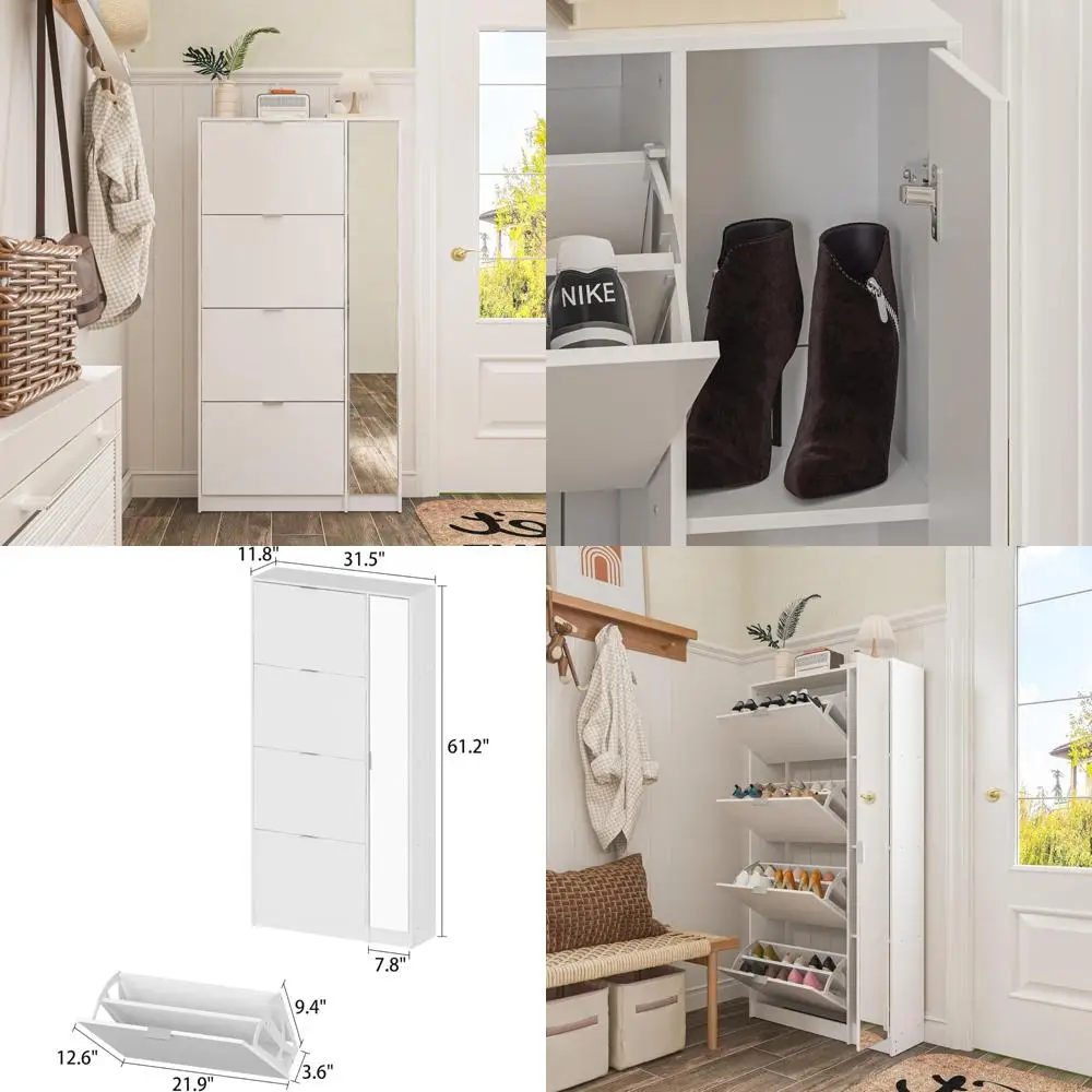 Twin Size Bunk Bed with Trundle, Convertible Platform Frame, Ladder, and Solid Wood Construction for Space-Efficient Sleeping