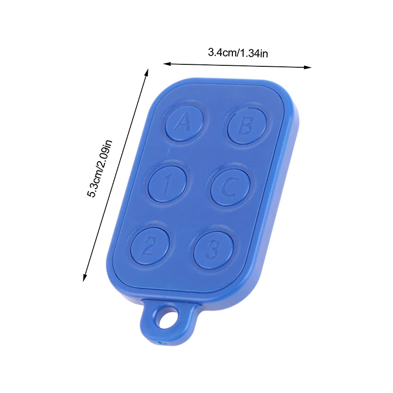 RFID Multiple Keyfob 6 In 1 125khz T5577 EM ID Writable IC 13.56Mhz 1k S50 UID Changeable Card Key