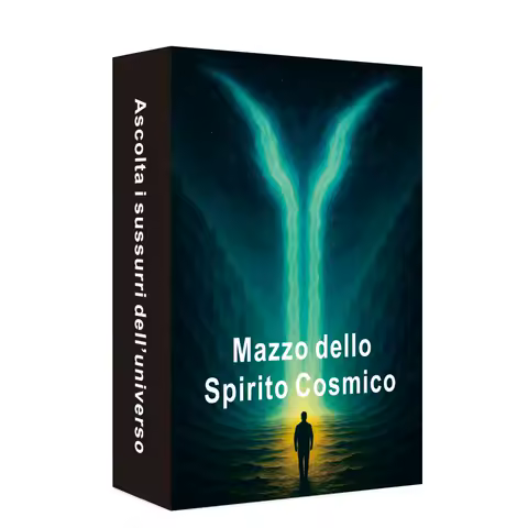 Italian Oracle Cards, Message from the Universe Oracle Deck, Daily Reflection and Inner Clarity, 12x8cm, 48-cards