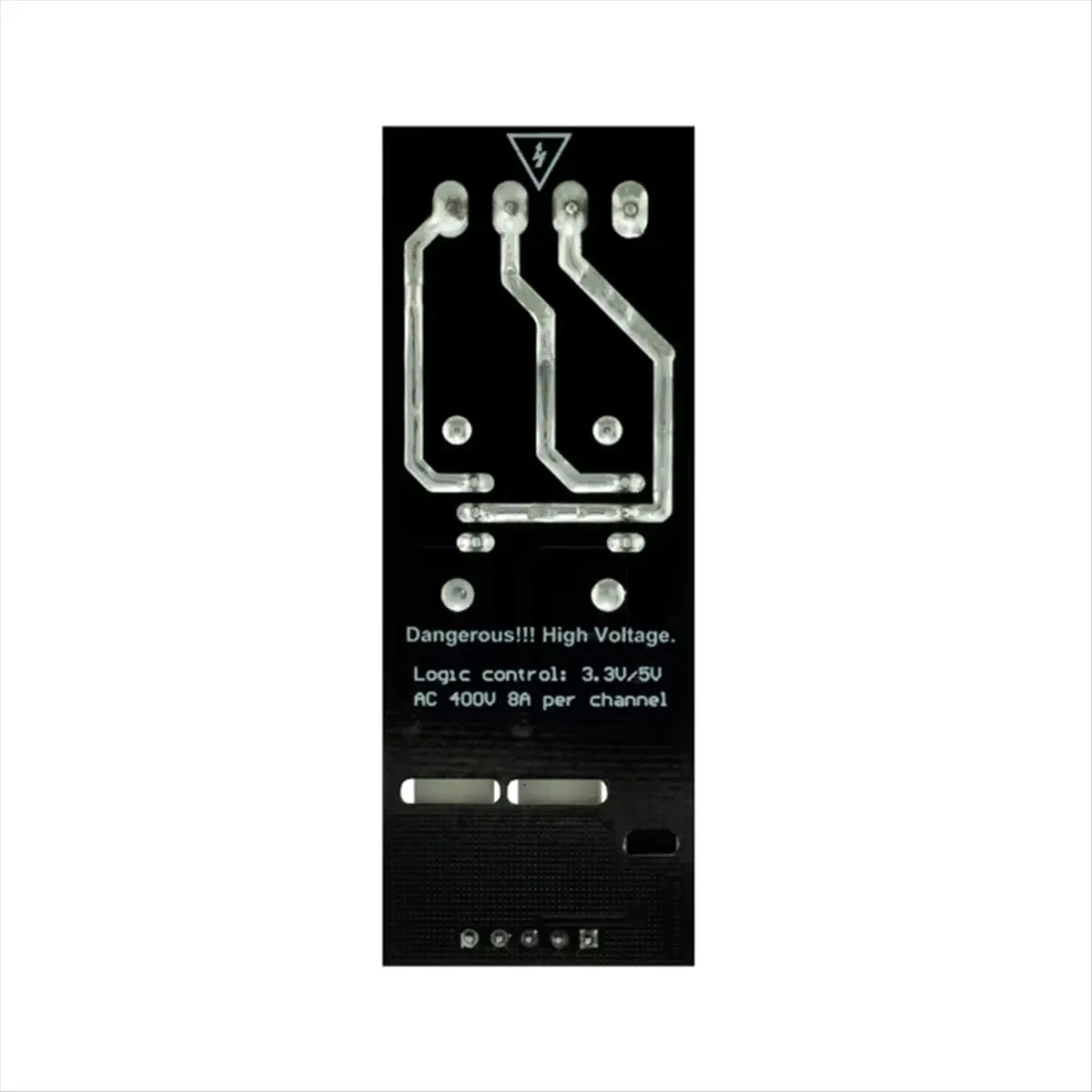 T35C AC Light Dimmer Module 2 Channel 3.3V/5V Logic AC 50/60H 220V/110V Light Dimmer Module for Lamps Elements Fans Pumps